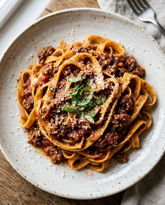 Recipe: Fettuccine al Ragù Umbro